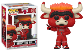 Funko POP! NBA Chicago Bulls: Benny the Bull #03