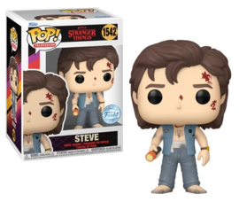 Funko POP! Stranger Things: Steve (Battledamage) #1542 Special Edition