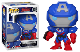 Funko POP! Marvel Avengers Mech Strike: Captain America #829