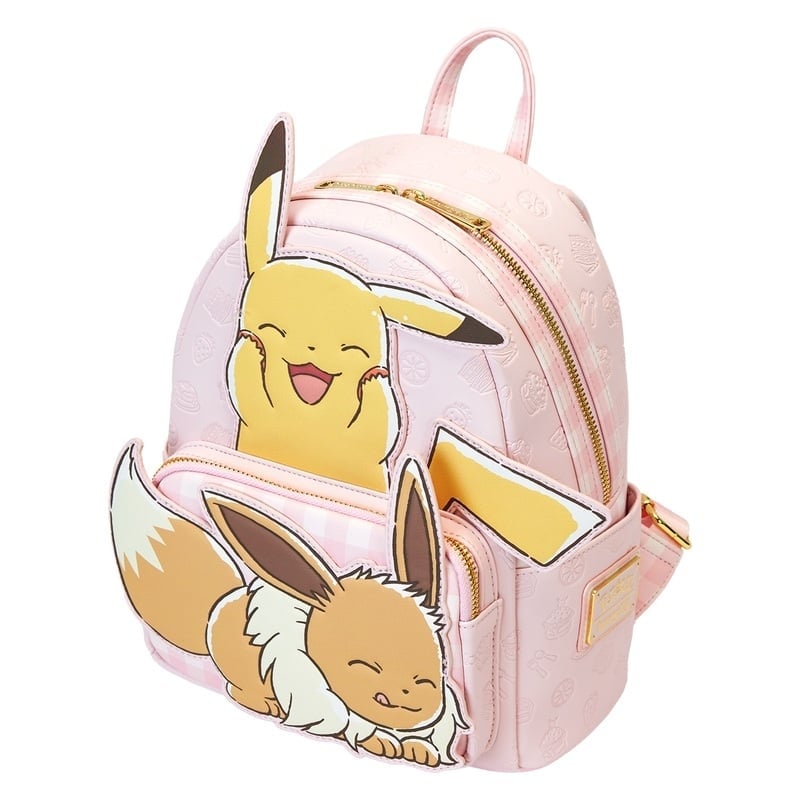 Loungefly Mini Backpack Pokemon: Pikachu & Eevee