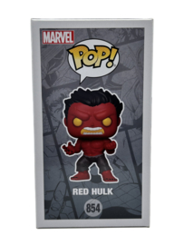 Funko POP! Marvel: Red Hulk Chase #854 Glow in the Dark Special Edition