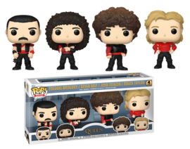 Funko POP! Queen: Radio Gaga (4 Pack)