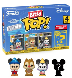 Funko Bitty POP! Disney: Sorcerer Mickey (4 Pack)