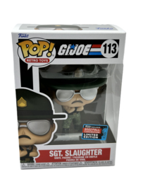 Funko POP! G.I. Joe: SGT. Slaughter #113 Fall Convention 2022 Limited Edition