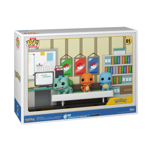 Funko POP! Moment Deluxe Pokemon: Pokemon Starters 1996 #01