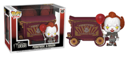 Funko POP! Town IT Welcome to Derry: Pennywise & Wagon #49