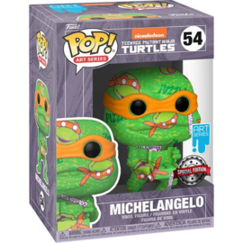 Funko POP! Art Series: Teenage Mutant Ninja Turtles Michelangelo #54 Special Edition