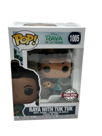 Funko POP! Disney Raya and the Last Dragon: Raya with Tuk Tuk #1005 Special Edition