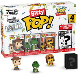 Funko Bitty POP! Toy Story: Woody (4 Pack)