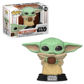 Funko POP! Star Wars The Mandalorian: The Child with Cup #378