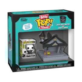 Funko Bitty POP! Towns The Nightmare Before Christmas: Jack Skellington and Jack's House
