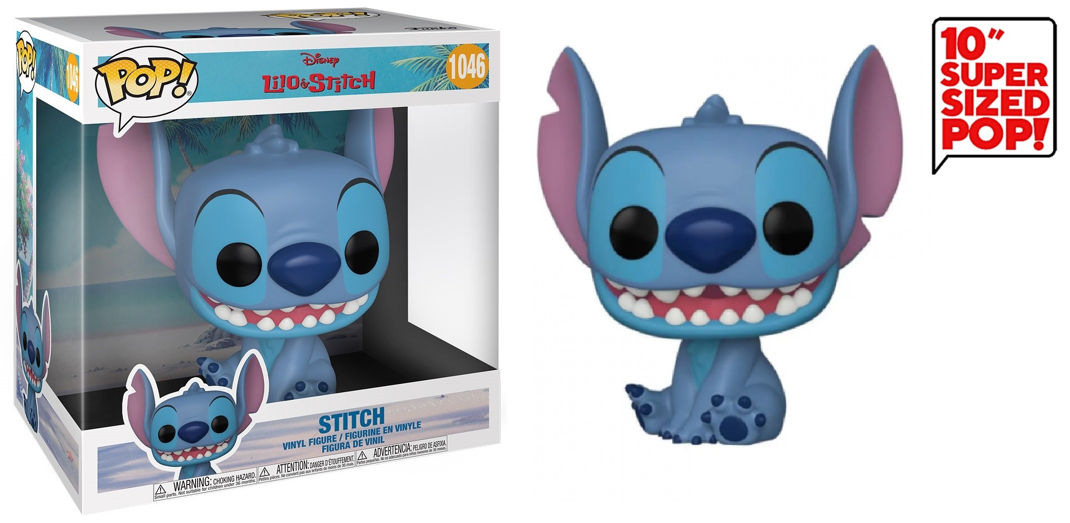 Funko POP! Disney Lilo & Stitch: Stitch #1046 (10 inch)