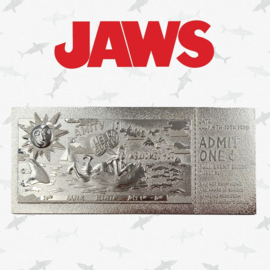 Jaws Silver Plated Collector Ticket: Amity Regatta