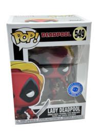 Funko POP! Marvel Deadpool: Lady Deadpool #549 Pop in a Box Exclusive