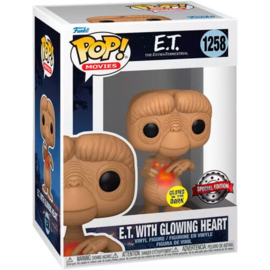 Funko POP! E.T. with Glowing Heart #1258 Glow in the Dark Special Edition