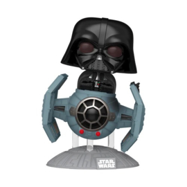 Funko POP! Rides Star Wars Darkside: Darth Vader with Tie Advanced x1 Starfighter #742