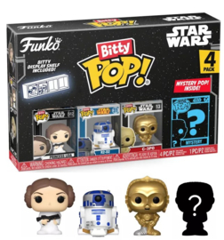 Funko Bitty POP! Star Wars: Leia (4 Pack)