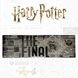 Harry Potter Silver Plated Collector Ticket: Quidditch World Cup