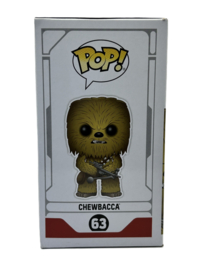 Funko POP! Star Wars: Chewbacca (Gold Chrome) #63 Galactic Convention 2019