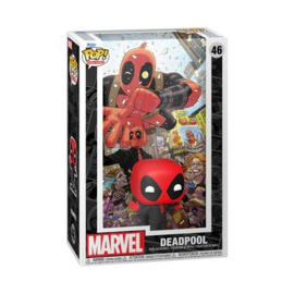Funko POP! Comic Cover Marvel: Deadpool in Black Suit #46