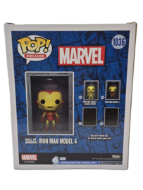 Funko POP! Deluxe Marvel Hall of Armor: Iron Man Model 4 #1036 Preview Exclusive