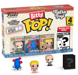 Funko Bitty POP! Retro Toys: Mr Monopoly (4 Pack)