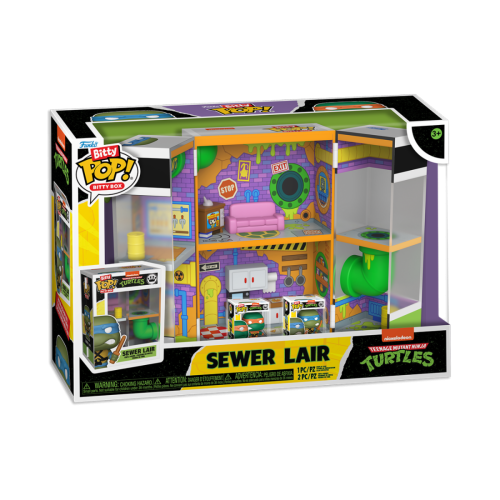 Funko Bitty POP! Bitty Boxes Teenage Mutant Ninja Turtles: Sewer Lair