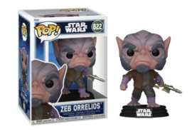 Funko POP! Star Wars The Mandalorian and Grogu: Zeb Orrelios #822