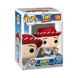 Funko POP! Disney Pixar Toy Story 30th Anniversary: Andy #1596