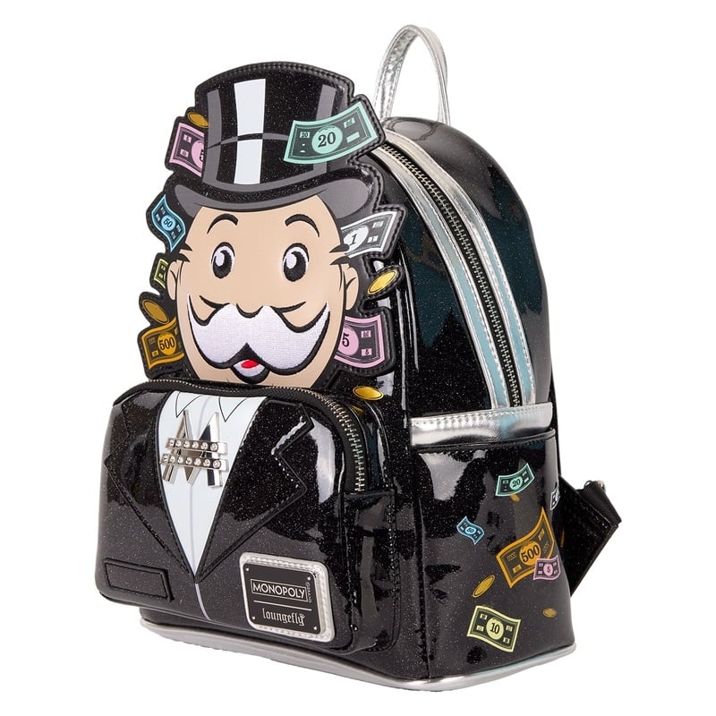 Loungefly Mini Backpack Hasbro: Monopoly