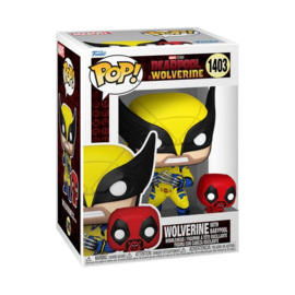 Funko POP! Marvel Deadpool 3: Wolverine with Babypool #1403
