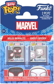 Funko Bitty POP! Marvel Spider-Man: Miles Morales and Gwen(2 Pack)