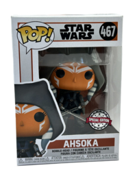 Funko POP! Star Wars: Ahsoka (Hooded with Duel Sabers) #467 Special Edition