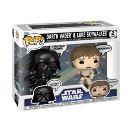 Funko POP! Star Wars: Darth Vader and Luke Skywalker (2 Pack)