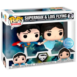 Funko POP! Superman & Lois Flying (2 Pack) Special Edition