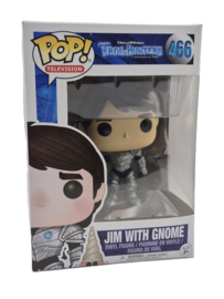 Funko POP! Troll Hunters: Jim with Gnome #466