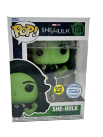 Funko POP! Marvel: She-Hulk (in Super Suit) #1126 Glow in the Dark Special Edition