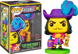 Funko POP! Disney Villains: Captain Hook Blacklight #1081 Special Edition