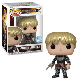 Funko POP! Attack on Titan: Armin Arlelt #1447 Metallic Special Edition