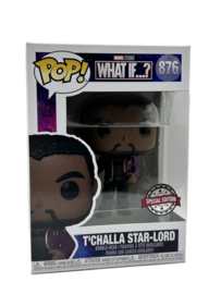 Funko POP! Marvel What If...?: T'Challa Star-Lord #876 Special Edition