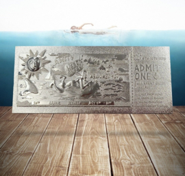 Jaws Silver Plated Collector Ticket: Amity Regatta