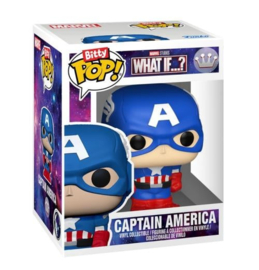 Funko Bitty POP! Bots Marvel What If: Captain America Mech with Captain America