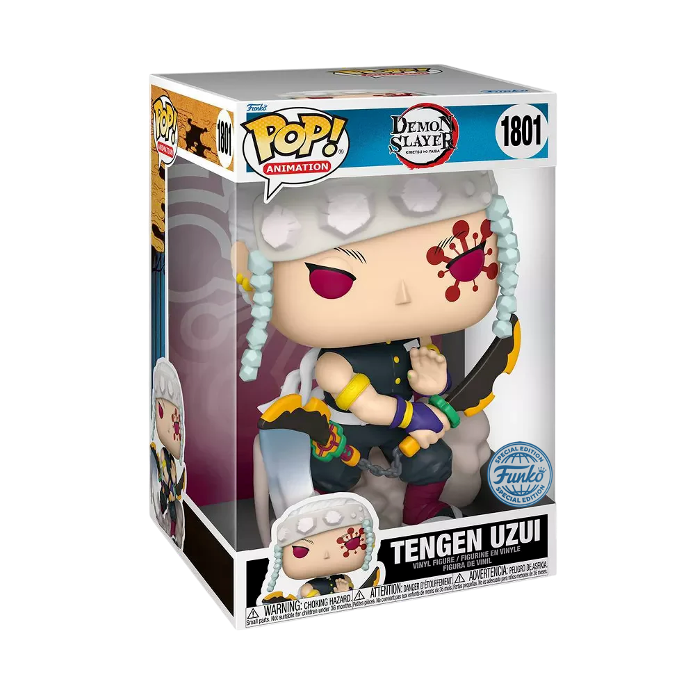 Funko POP! Demon Slayer: Tengen Uzui #1801 (10 inch) Special Edition