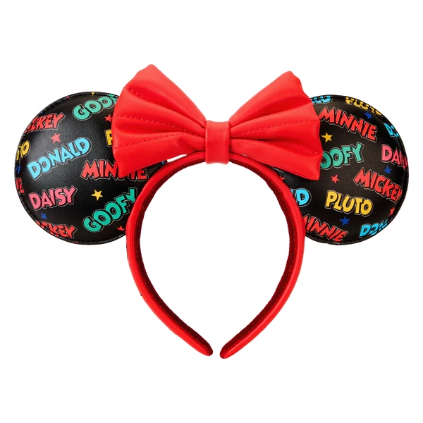 Loungefly Mini Backpack and Headband Disney: Classic Mickey & Friends