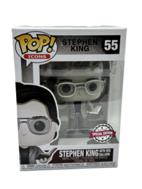 Funko POP! Stephen King with Red Balloon (Black & White) Special Edition