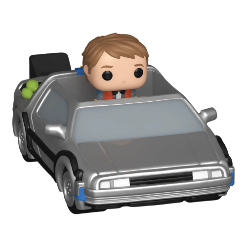 Funko Bitty POP! Rides Back to the Future: Marty McFly and Time Machine