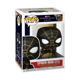 Funko POP! Marvel: Spider-Man Black & Gold Suit #911