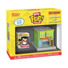 Funko Bitty POP! Towns Bob's Burger: Bob Belcher and Bob's Burger