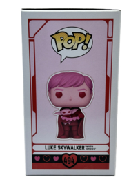 Funko POP! Star Wars: Luke Skywalker with Grogu Valentine #494