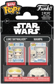 Funko Bitty POP! Star Wars: Luke Skywalker and Wampa (2 Pack)